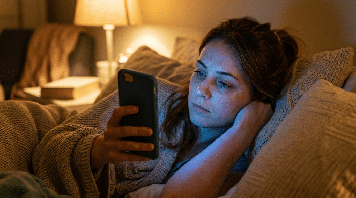 Blue Light Exposure From Screens Affects Skin Health