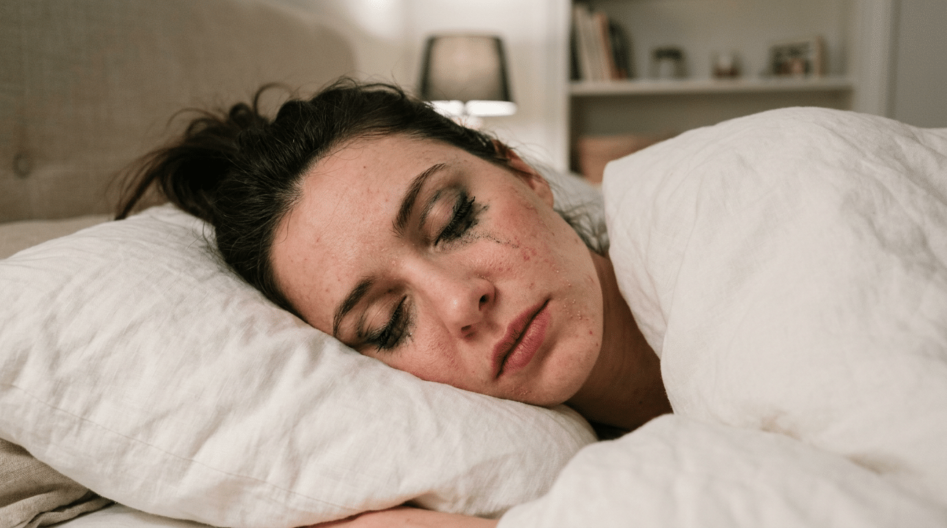 Sleeping in Makeup Damages Your Skin Barrier