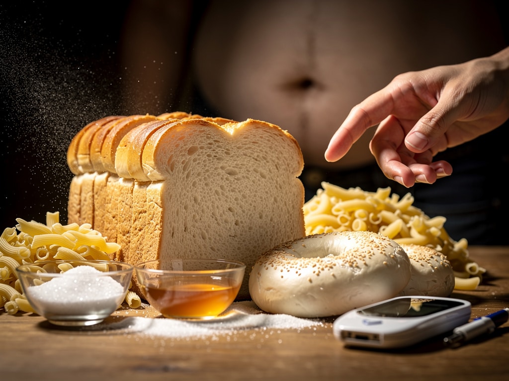 White Bread and Refined Grain Products Elevating Glucose